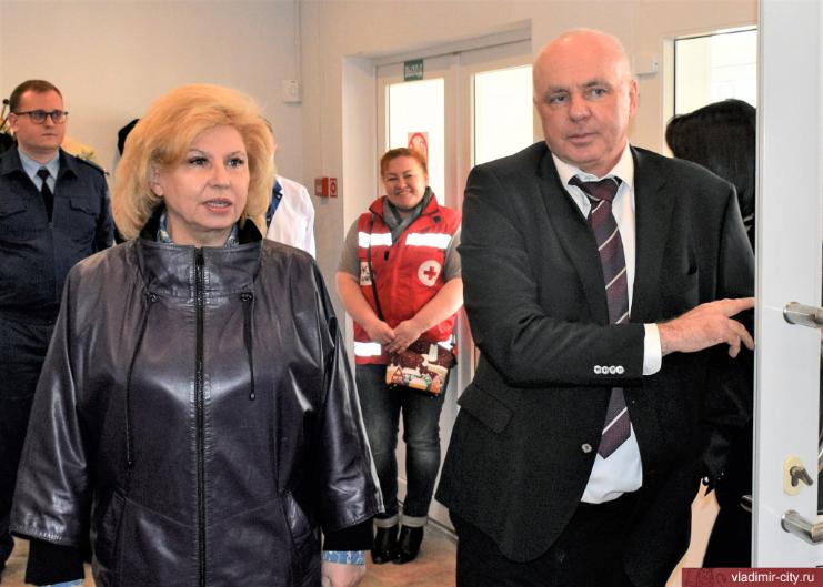 Татьяна Москалькова и Андрей Шохин встретились во Владимире с переселенцами из Донбасса