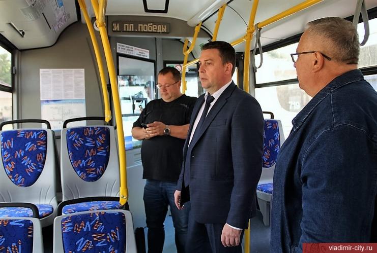 На маршруты общественного транспорта города Владимира вышли новые троллейбусы